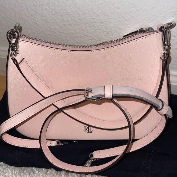 Ralph Lauren Light Pink Shoulder Bag - Picture 3 of 7